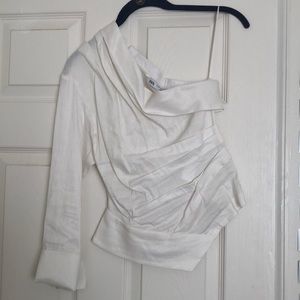 ❌SOLD❌Zara One Shoulder Blouse in XS